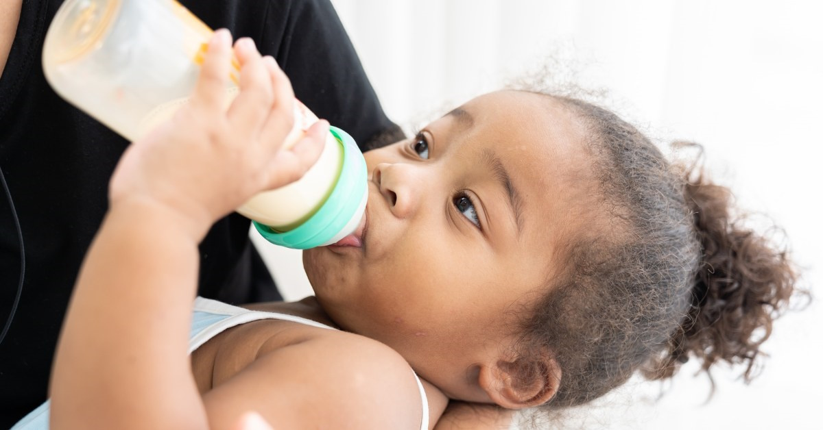 15-month-old baby wants bottle at night