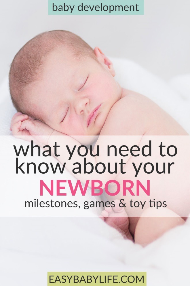 Newborn baby development milestones