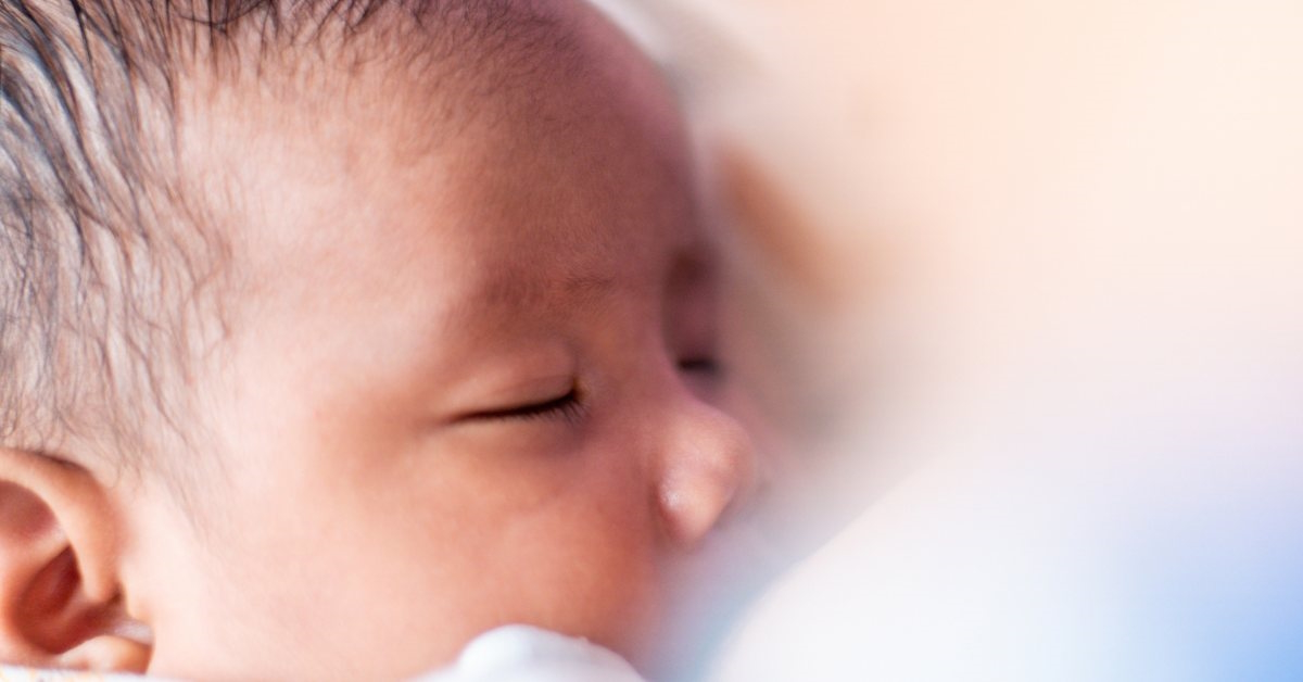 baby shaking while nursing and sleeping