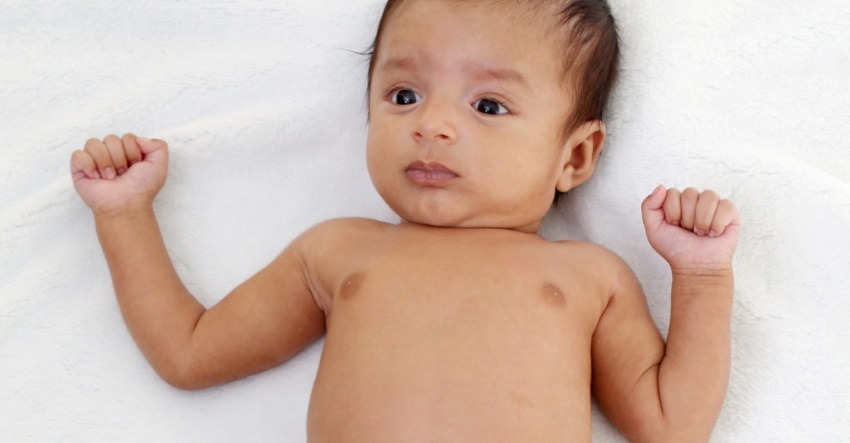 baby skin color development