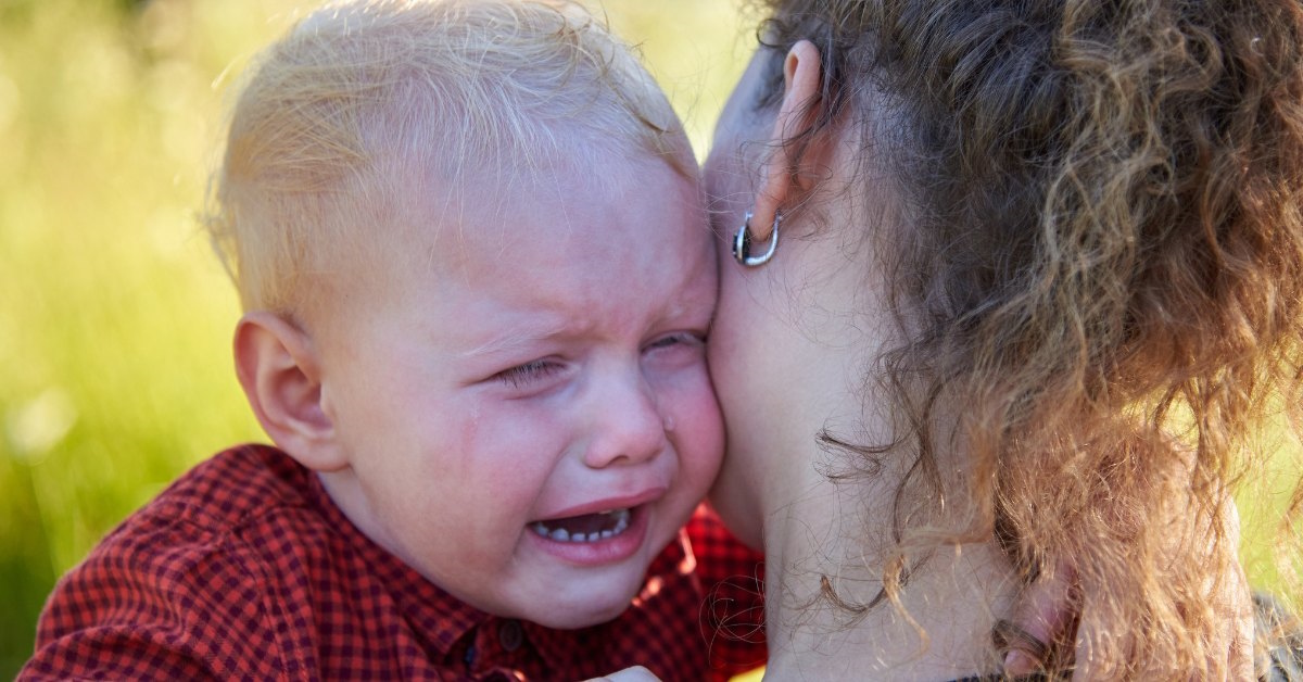 2-year-old is clingy after separation