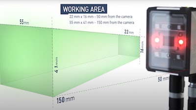 Figure 1: AutomationDirect offers Datalogic Smart-VS industrial vision sensors, which are compact yet incorporate a generous working area, and feature onboard processing and easy setup so users can configure them for all types of machine and automation applications.