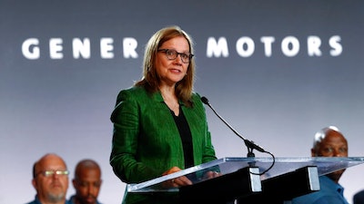 GM CEO, Mary Barra.