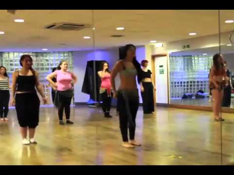 BELLY DANCE LESSON WORK OUT (FULL) BELLY DANCING