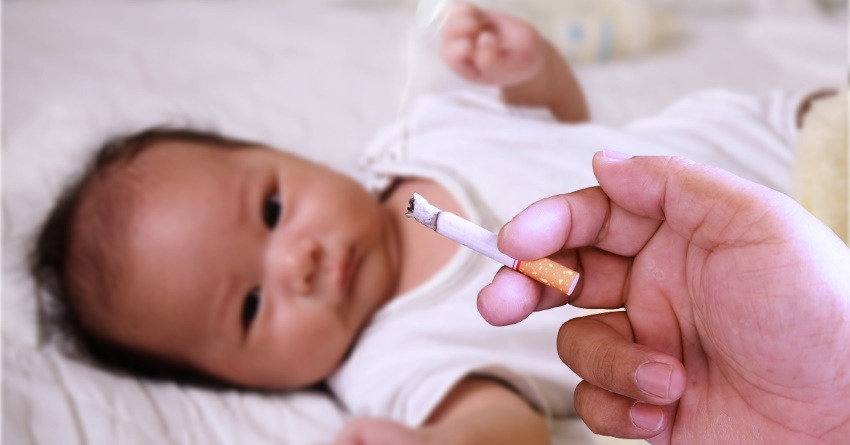 smoking while breastfeeding