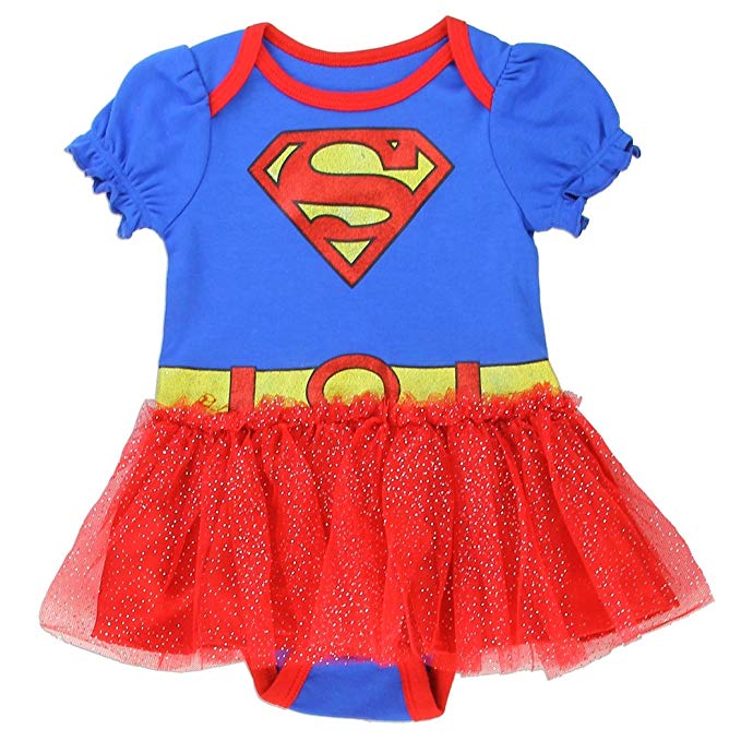 superman baby girl costume