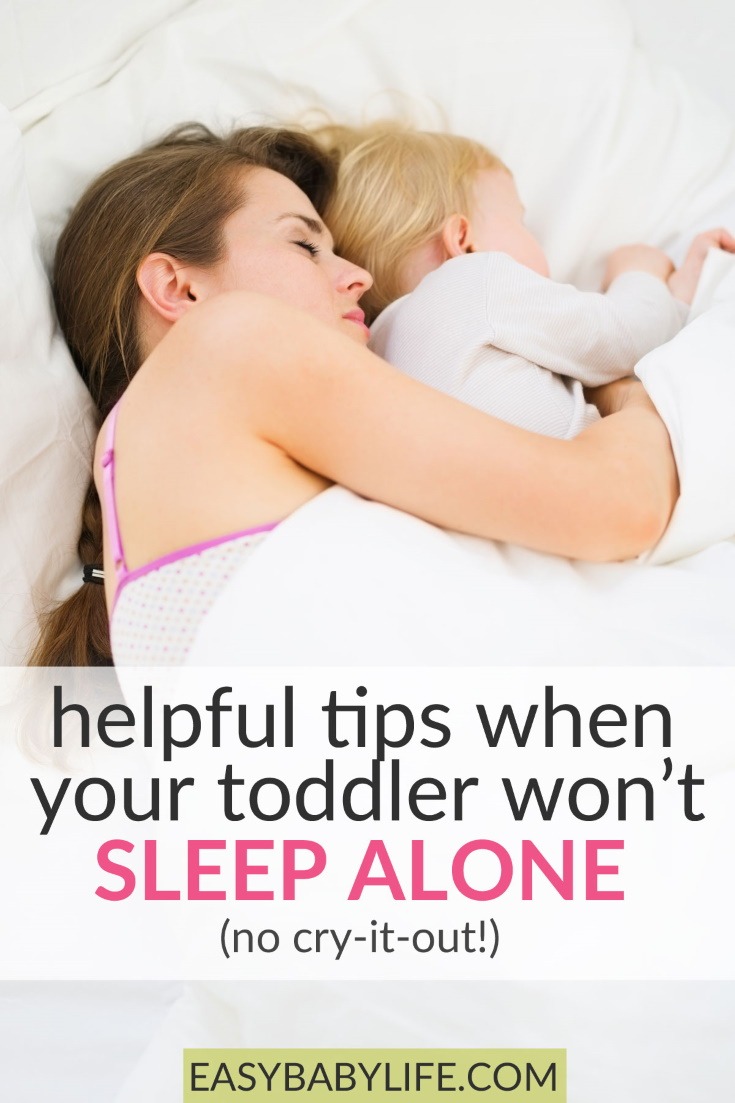 toddler won't go to sleep alone