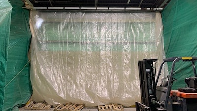 Wall Open Tarped